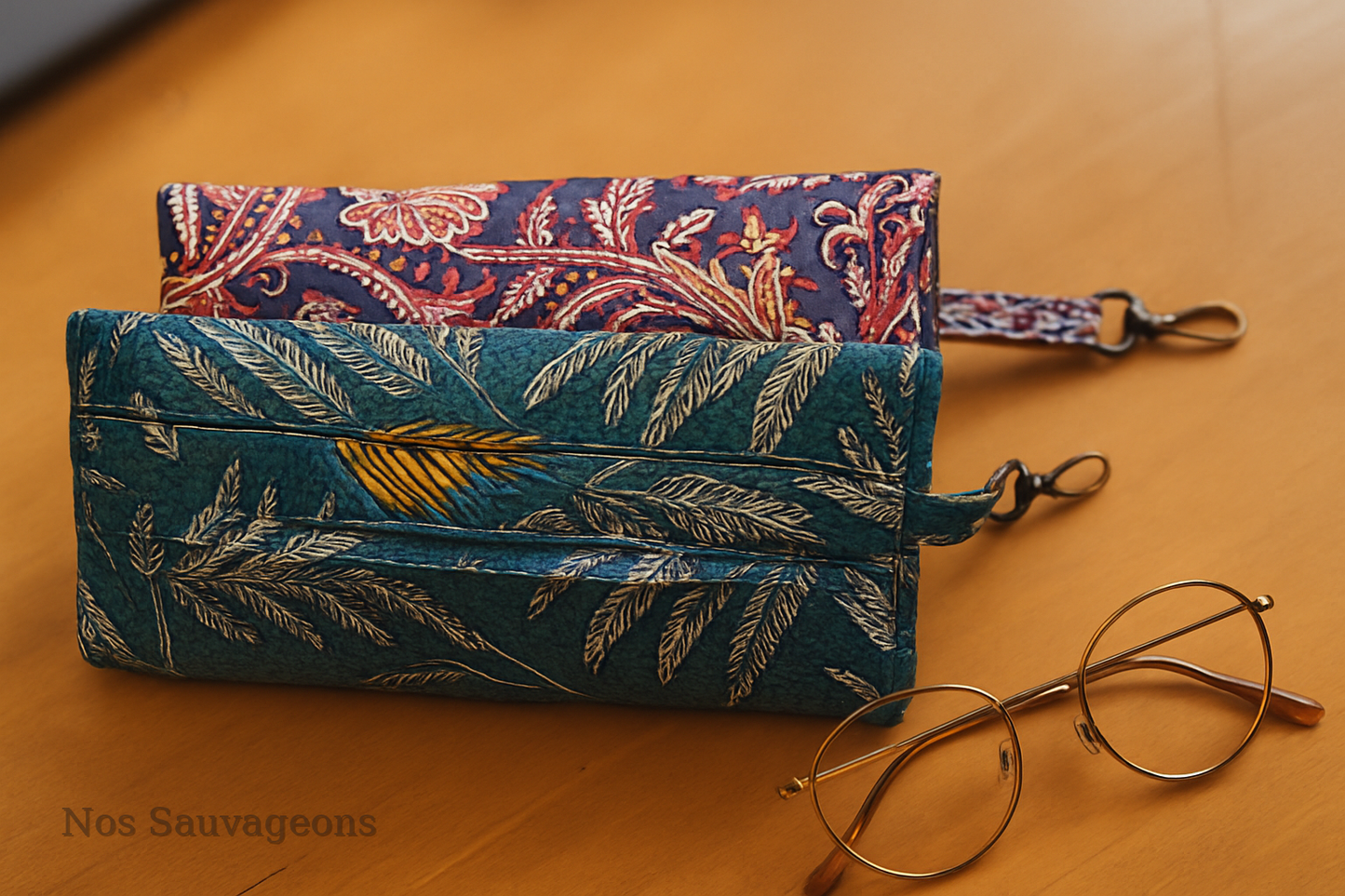 Étui à lunettes molletonné